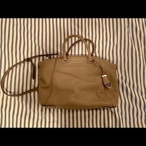 Michael Kors Gray Satchel